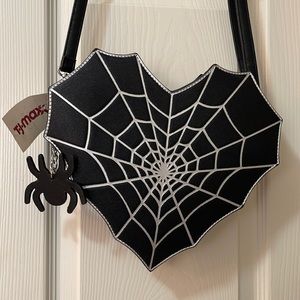 MAD Engine Spiderweb Heart Crossbody